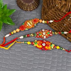 Set of 3 Rakhis To Saharanpur