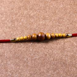 Single color bead Rakhi